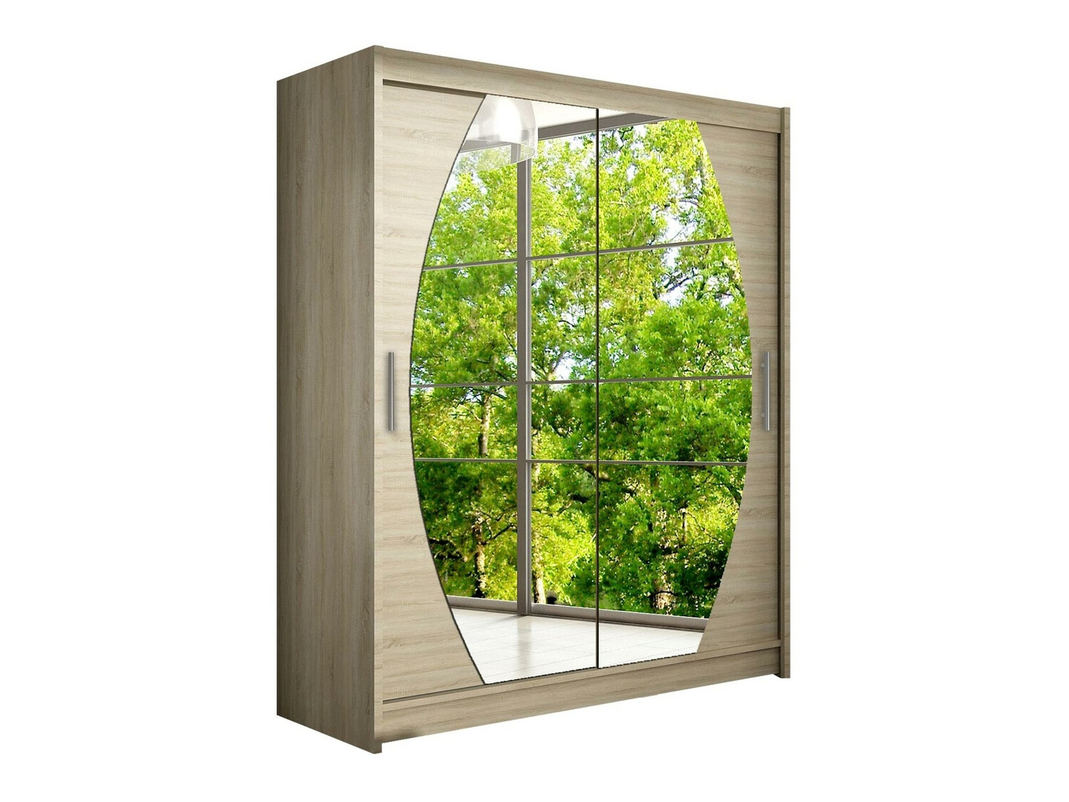 Kleiderschrank Closico Camera VIII (Sonoma Eichenholzoptik)