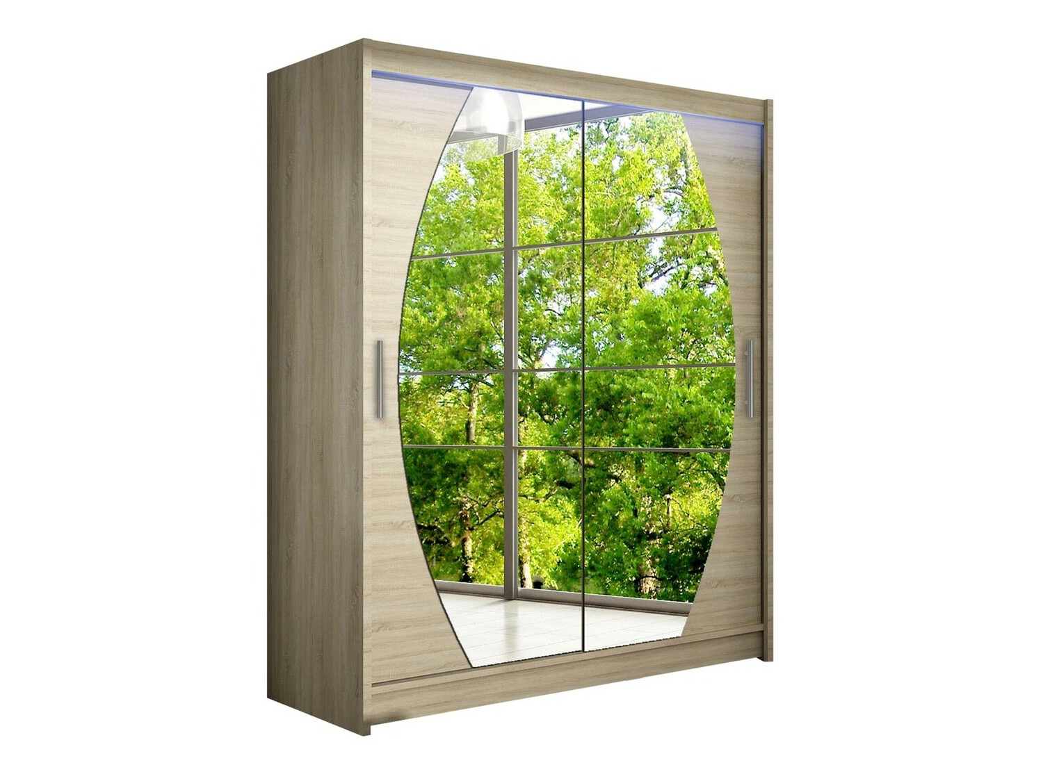 Kleiderschrank Closico Camera VIII (Sonoma Eichenholzoptik)