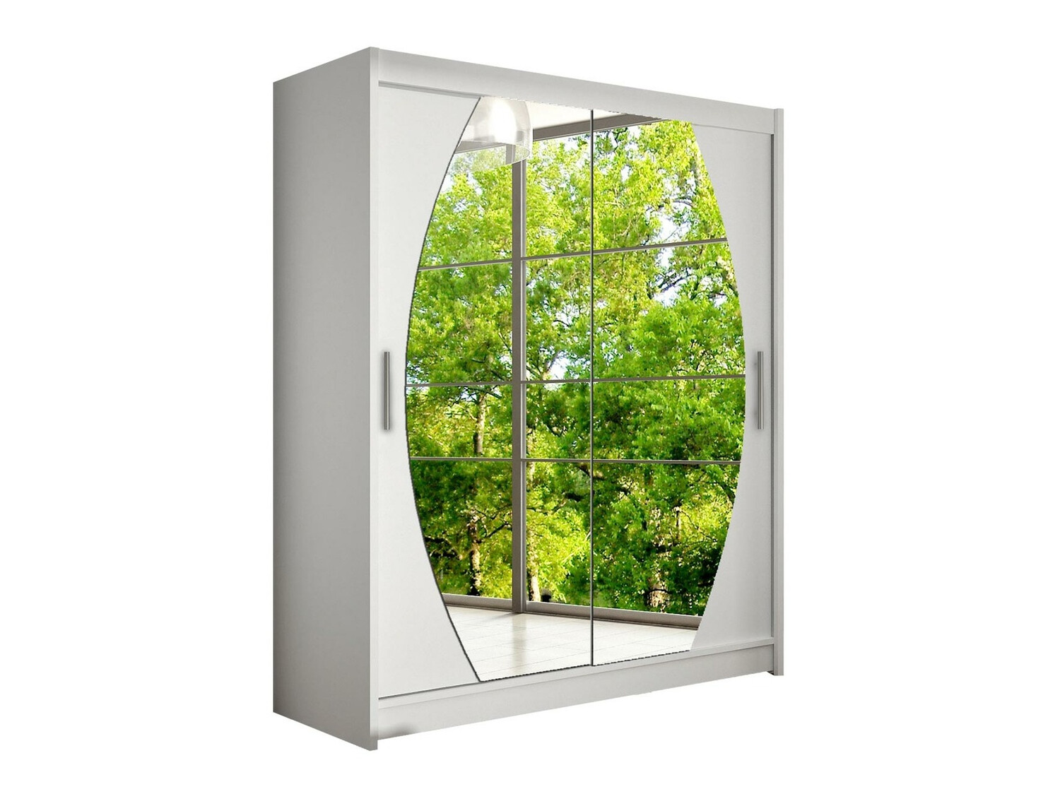 Kleiderschrank Closico Camera VIII (Weiß)