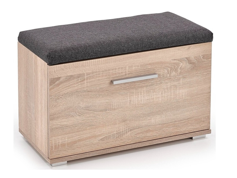 Schuhschrank Cirveso 117 (Sonoma Eichenholzoptik + Grau)