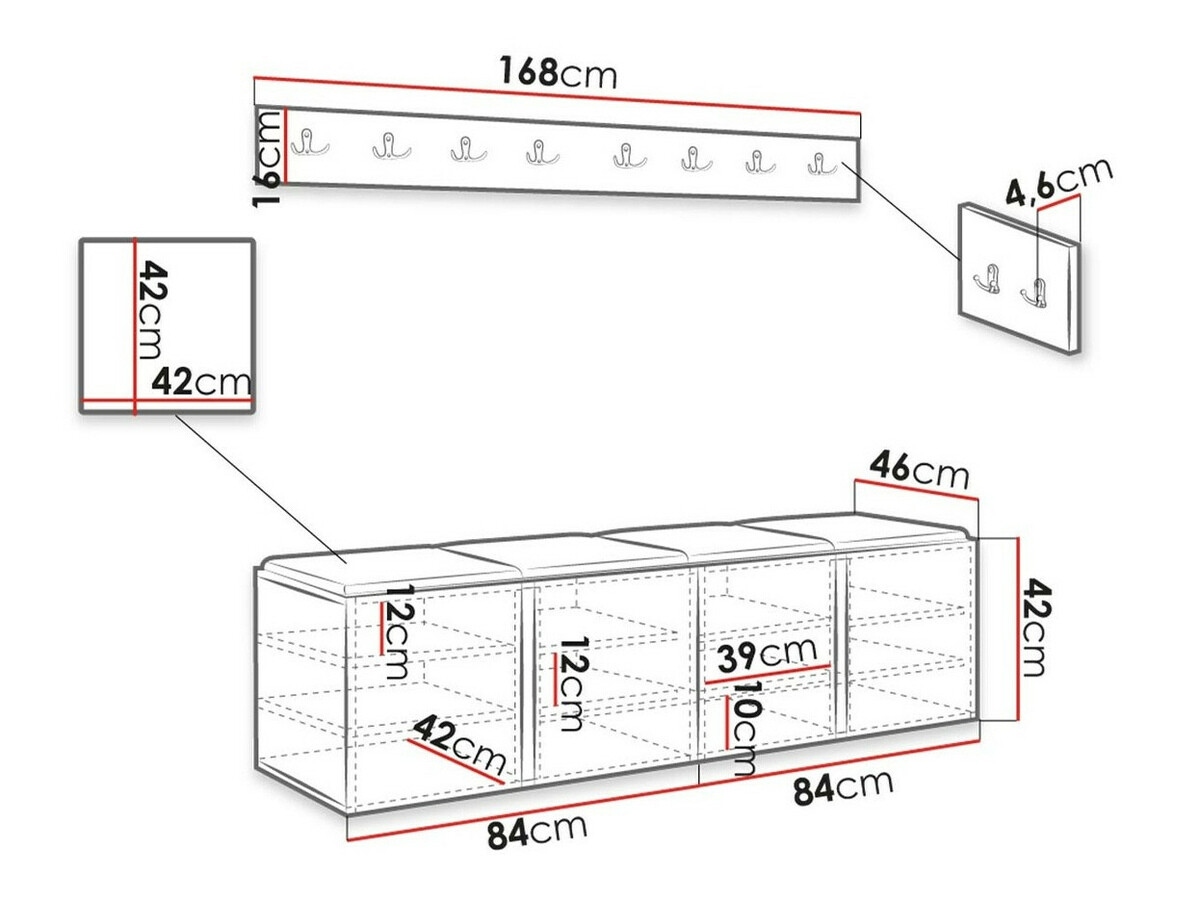 Flurgarnitur Hartford 276 (Manila 09)
