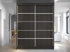 Kleiderschrank Closico 145 (Eichenholzoptik dunkel)
