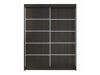 Kleiderschrank Closico 145 (Eichenholzoptik dunkel)