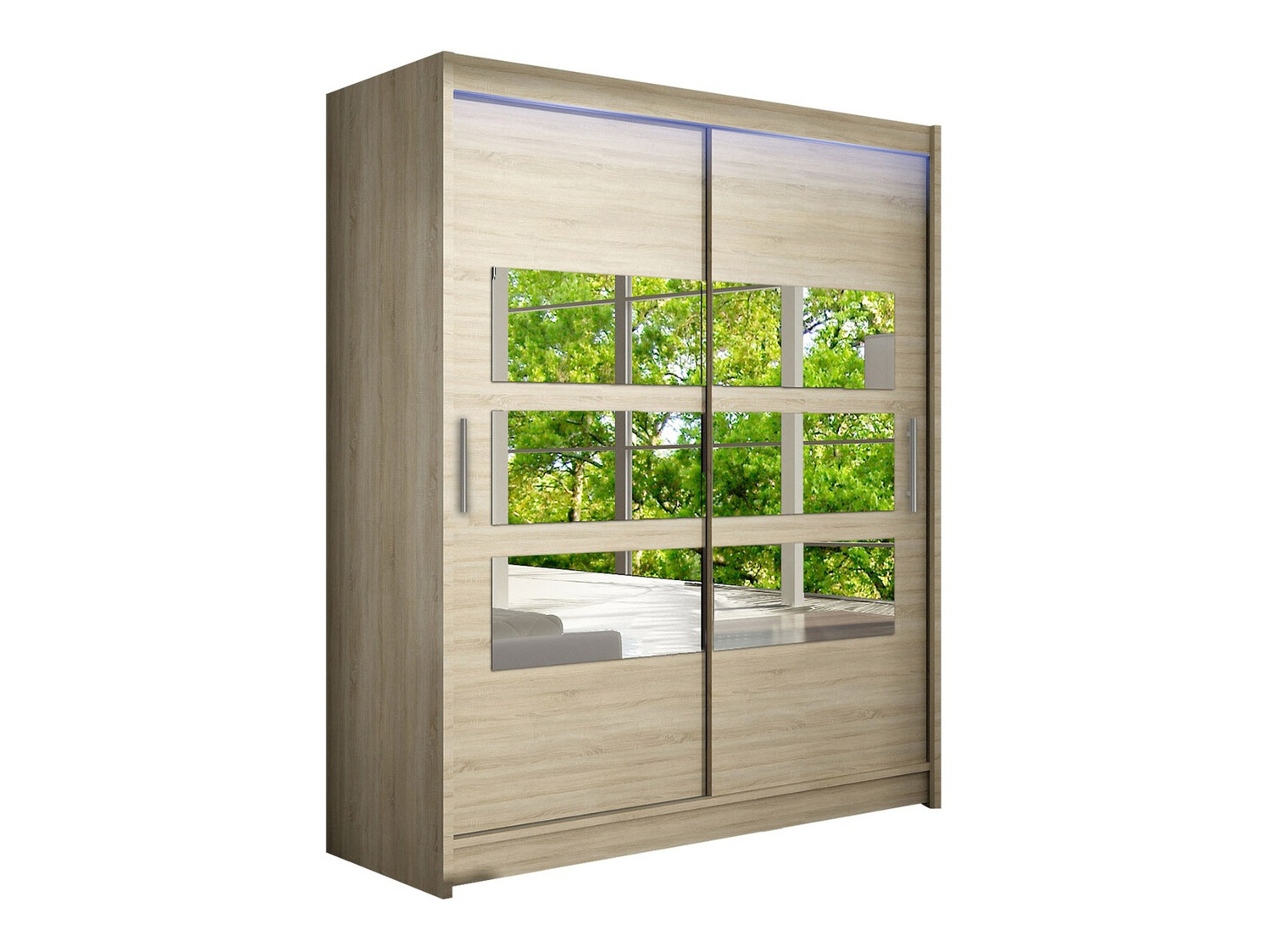 Kleiderschrank Closico Camera VII (Sonoma Eichenholzoptik)