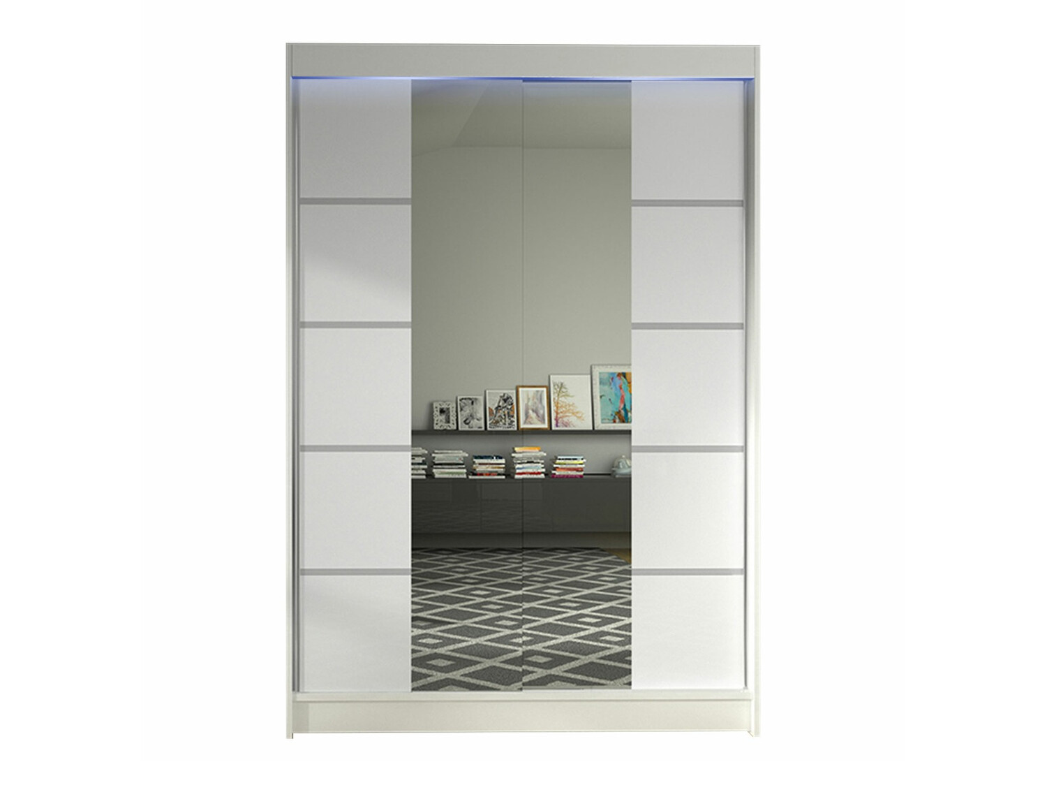 Kleiderschrank Closico Salvor V (Weiß)