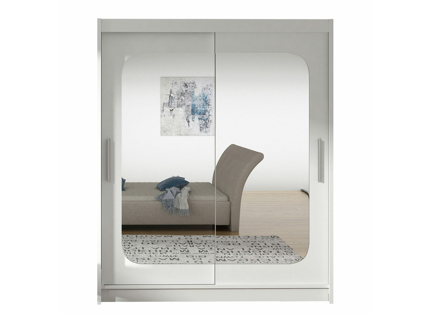 Kleiderschrank Closico Camera XII (Weiß)