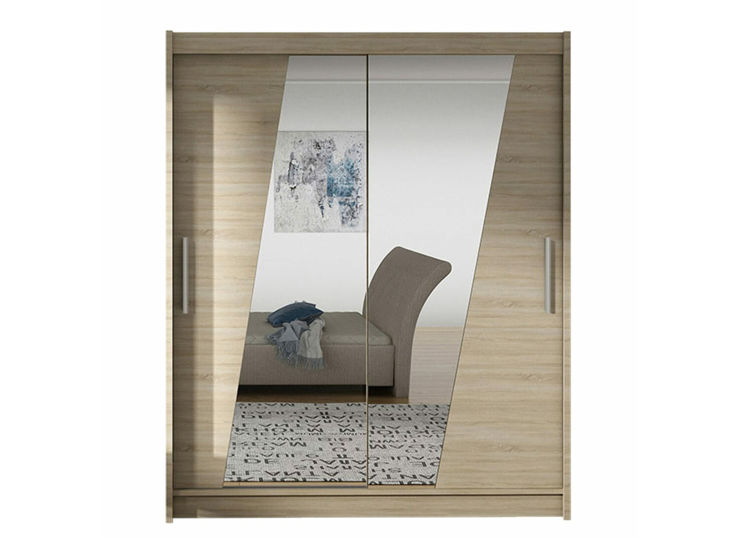 Kleiderschrank Closico Camera XIV (Sonoma Eichenholzoptik)