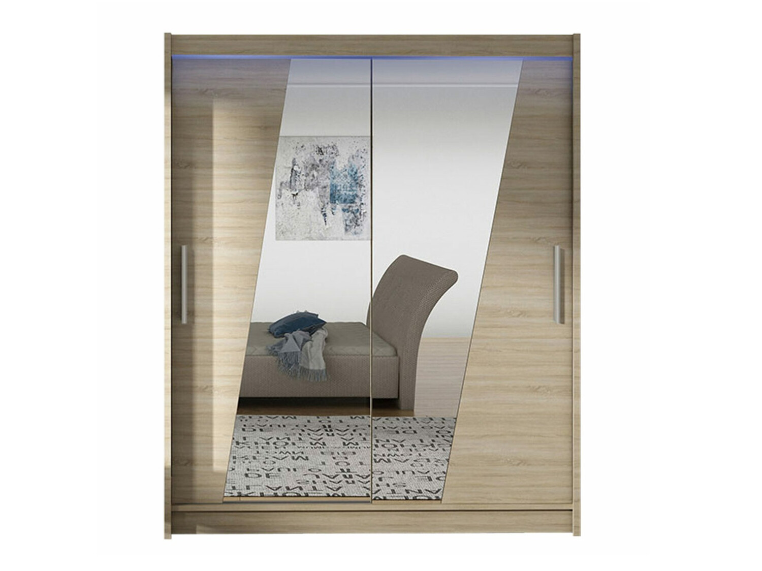 Kleiderschrank Closico Camera XIV (Sonoma Eichenholzoptik)