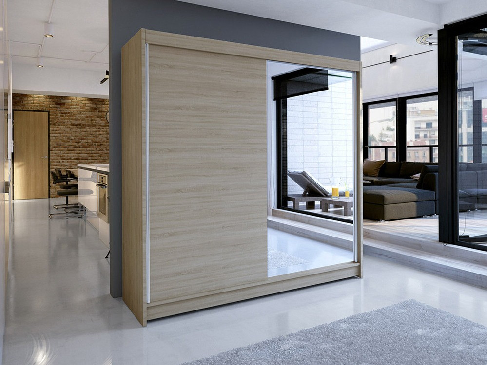 Kleiderschrank Closico Cavaris I (Sonoma Eichenholzoptik)