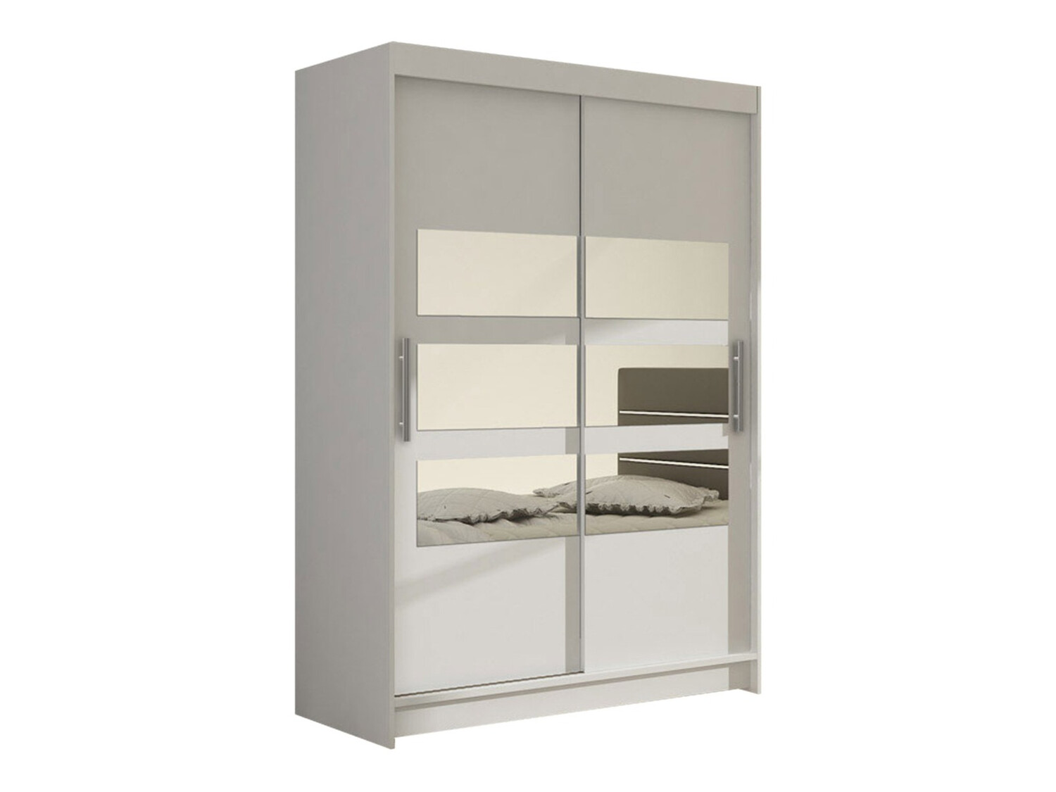 Kleiderschrank Closico Pacron V (Weiß)