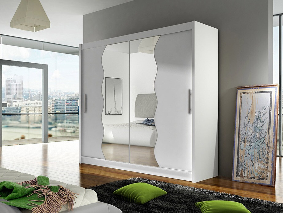 Kleiderschrank Closico Pallor X (Weiß)