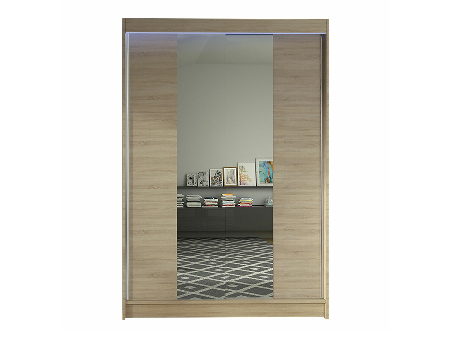 Kleiderschrank Closico Salvor II (Sonoma Eichenholzoptik)