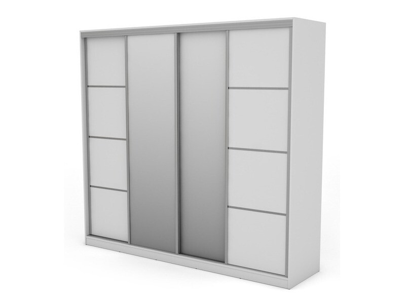 Kleiderschrank Lexington 150 (Weiß)