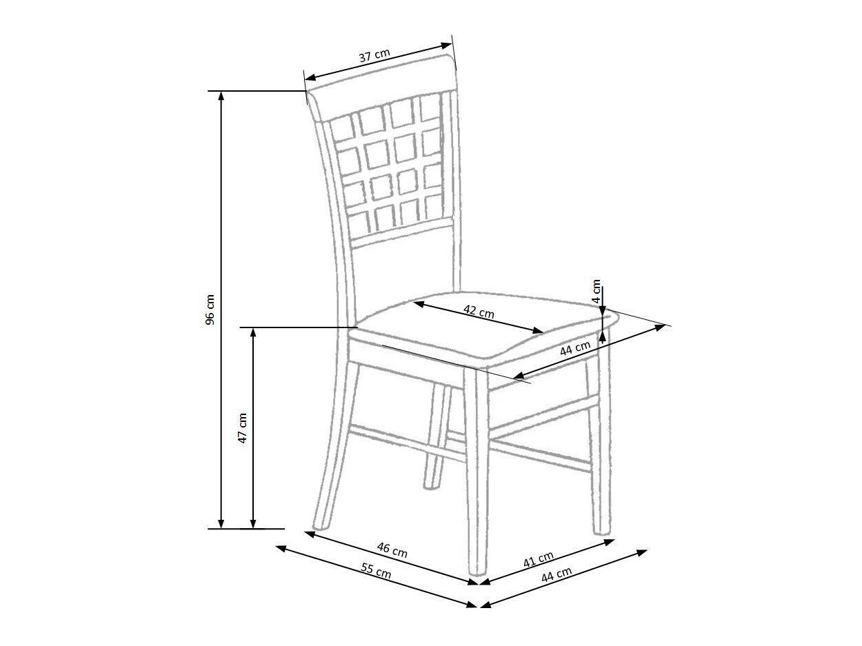 Stuhl Houston 592 (Sonoma Eichenholzoptik)