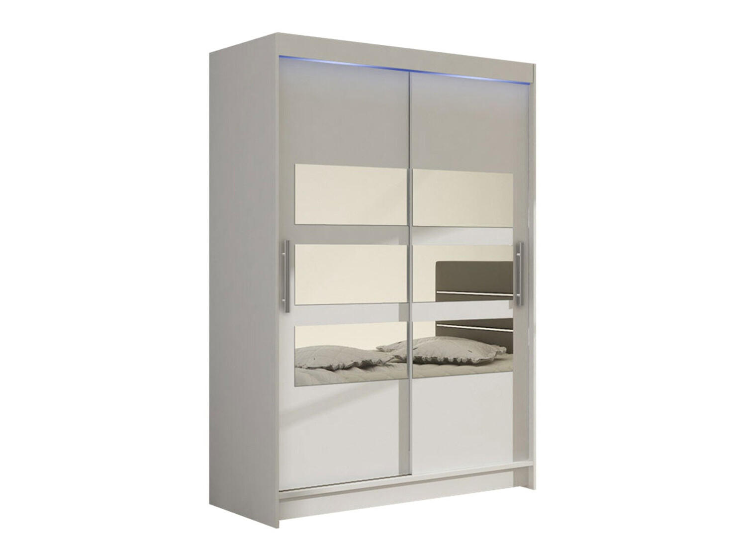 Kleiderschrank Closico Pacron V (Weiß)