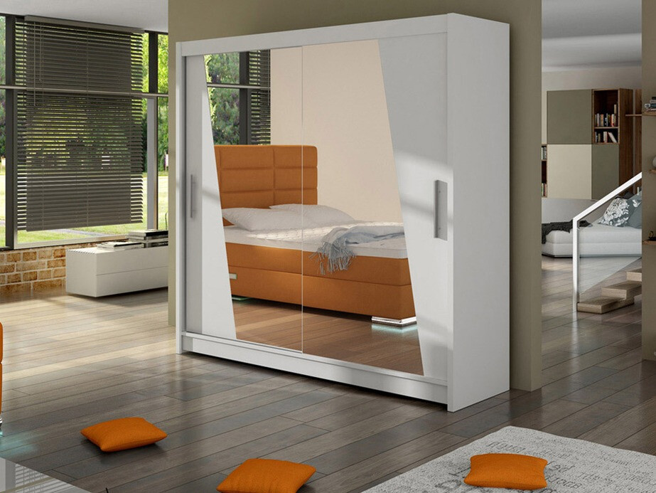 Kleiderschrank Closico Pallor XIV (Weiß)