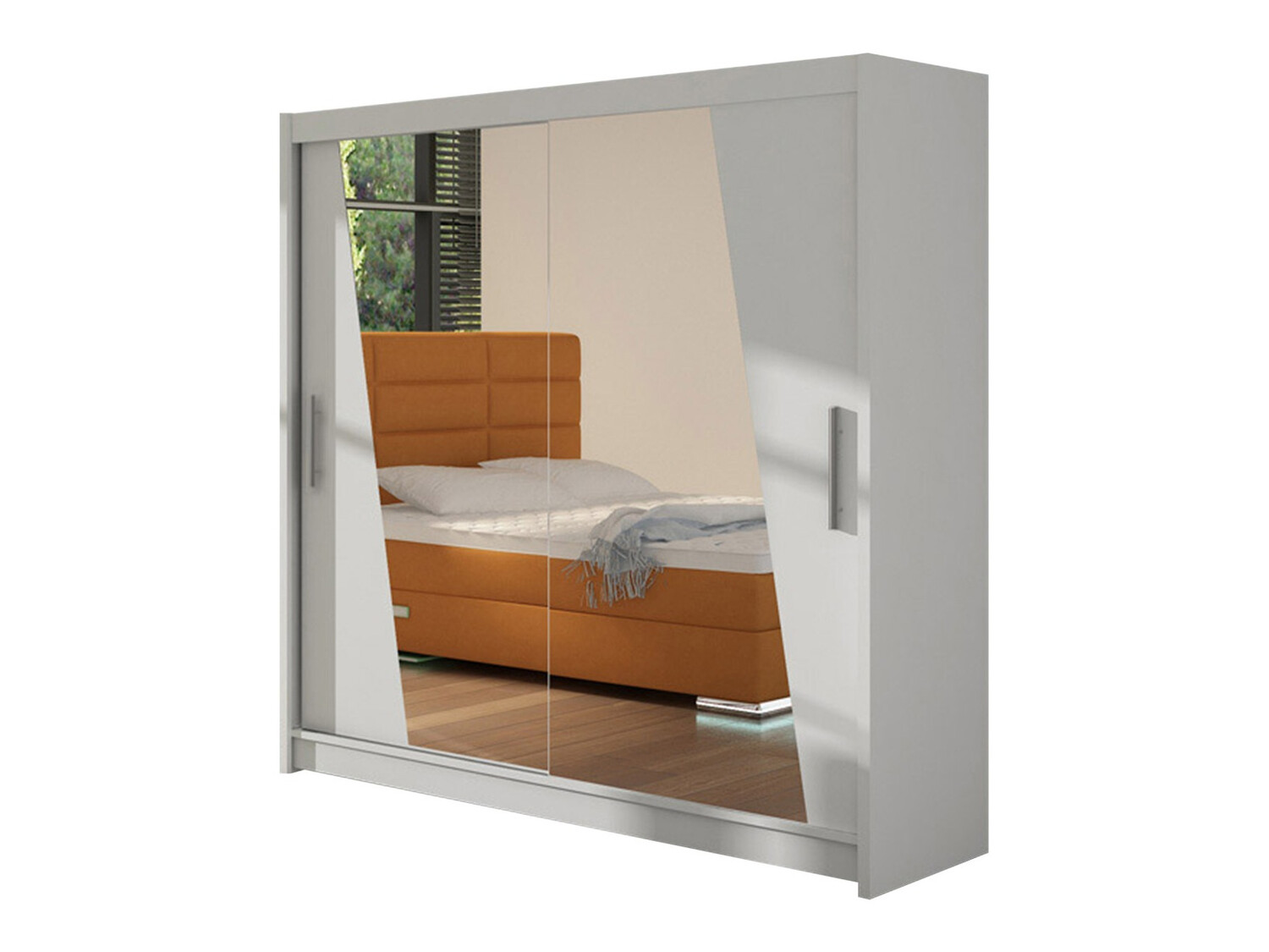 Kleiderschrank Closico Pallor XIV (Weiß)