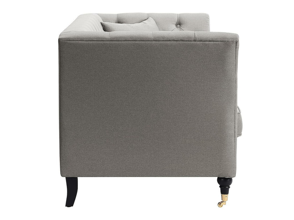 Chesterfield-Sofa Riverton 672 (Grau)