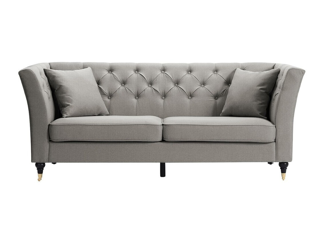 Chesterfield-Sofa Riverton 672 (Grau)