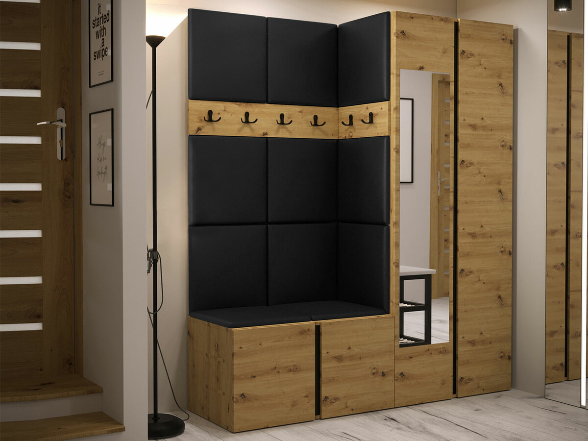 Flurgarnitur Hartford 278 (Öko-Leder Soft 011)