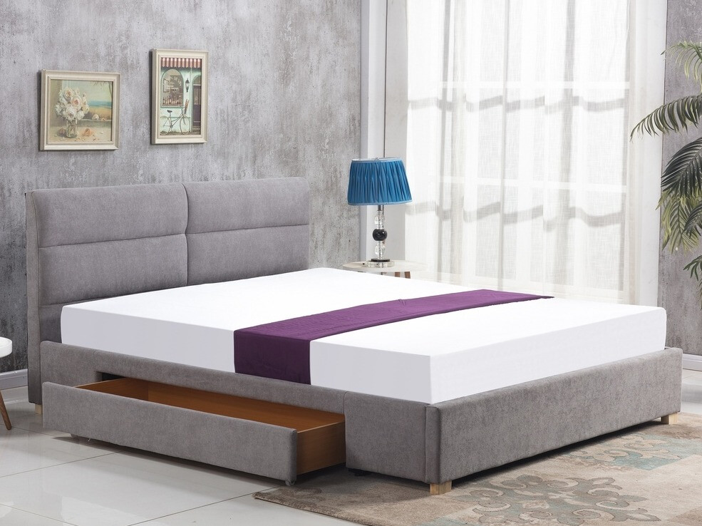 Bett Houston 586 (Grau)