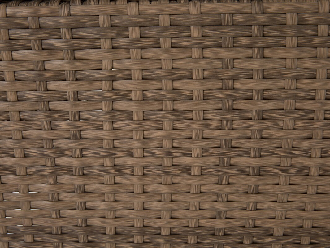 Gartensofa Comfort Garden 1376 (Braun + Weiß)