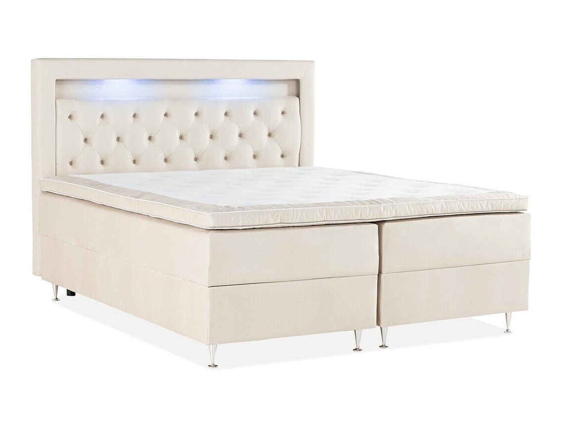 Boxspringbett Seattle 137 (Beige)