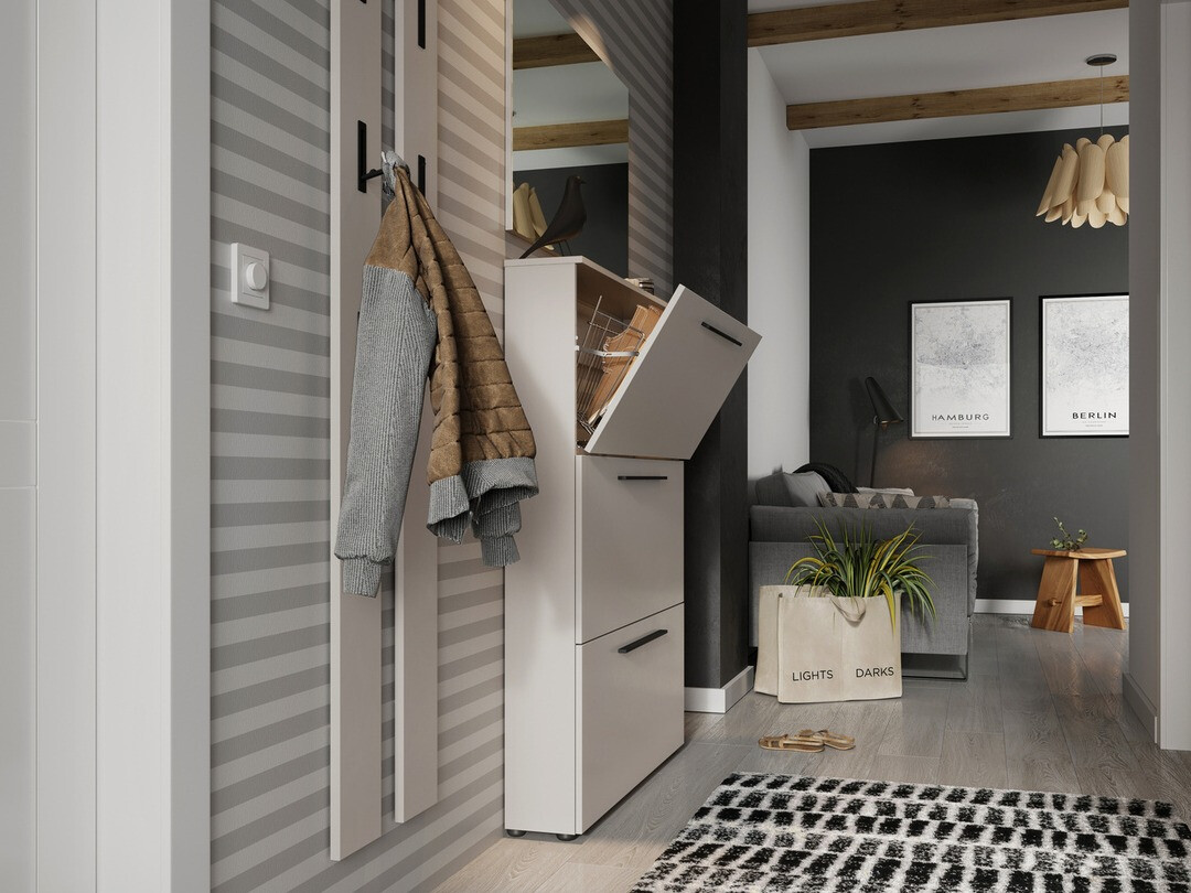 Flurgarnitur Felelmo 108 (Hellgrau)