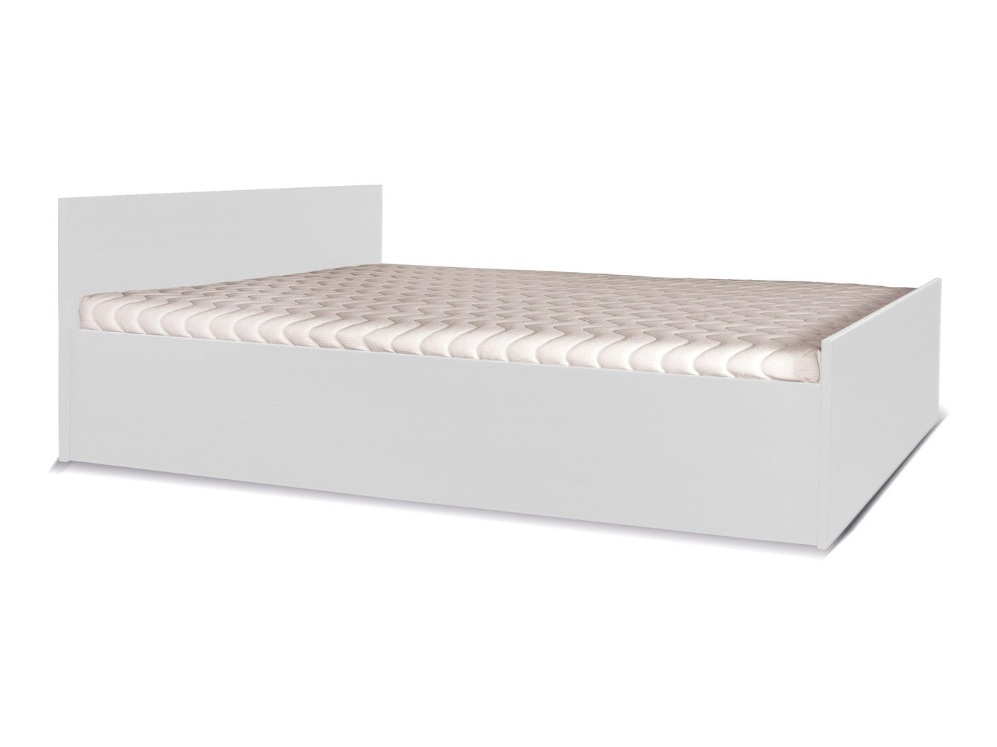 Bett Cirevau 102 (Weiß)