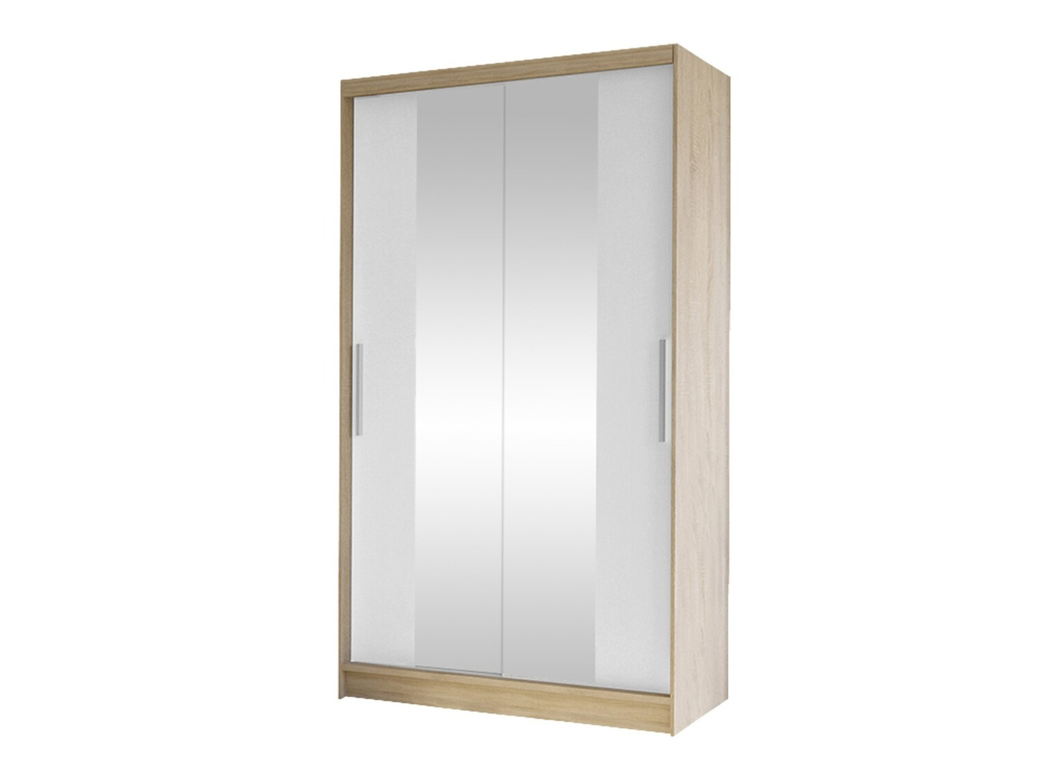 Kleiderschrank Closico Structor II (Sonoma Eichenholzoptik + Weiß)