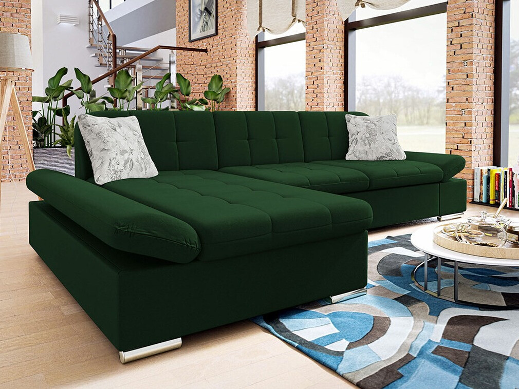 Ecksofa Comfivo 250 (Venus Velvet 2941 + Lea 533)