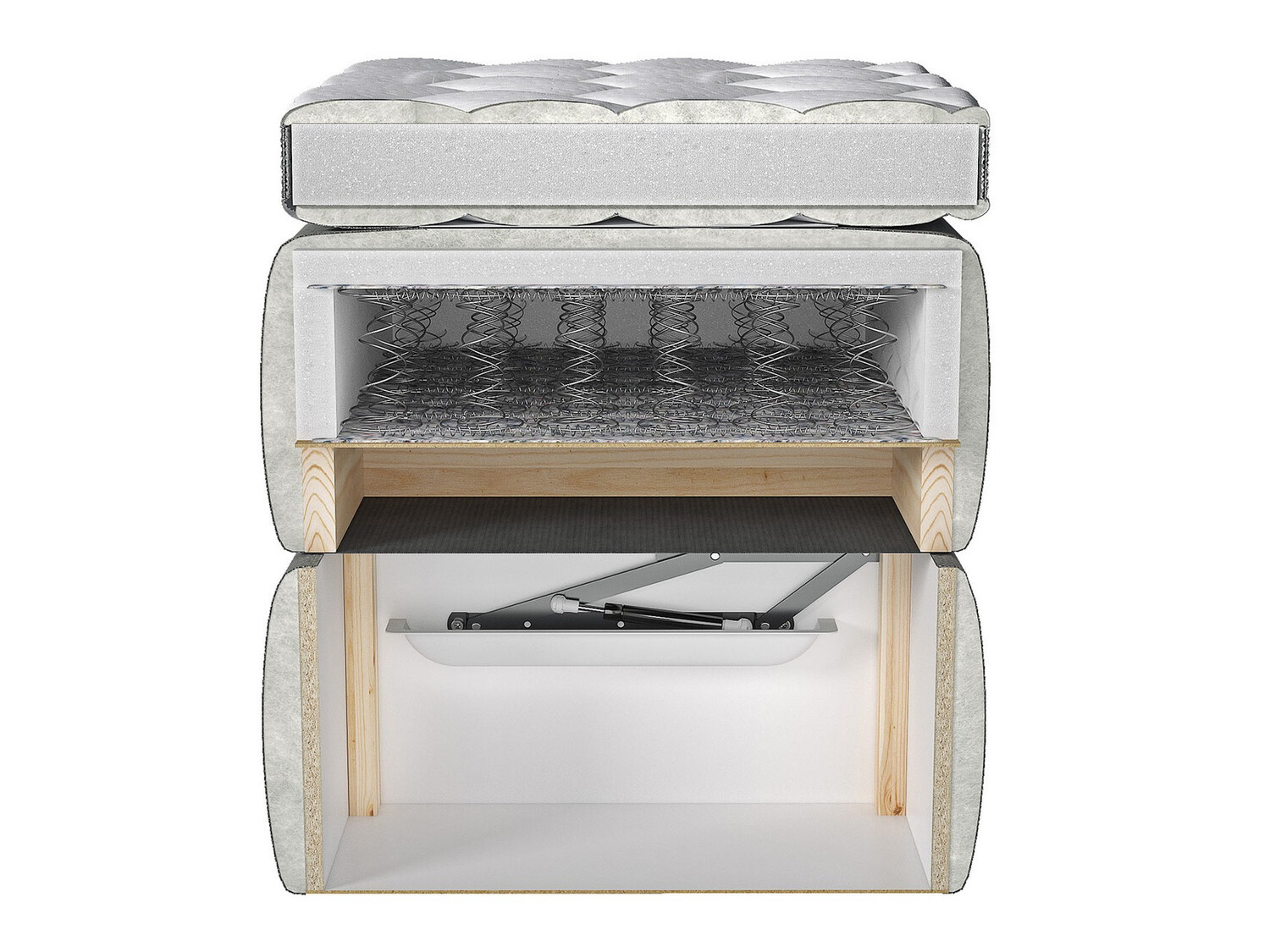 Boxspringbett ComfiDream Aelion (Sawana 80)