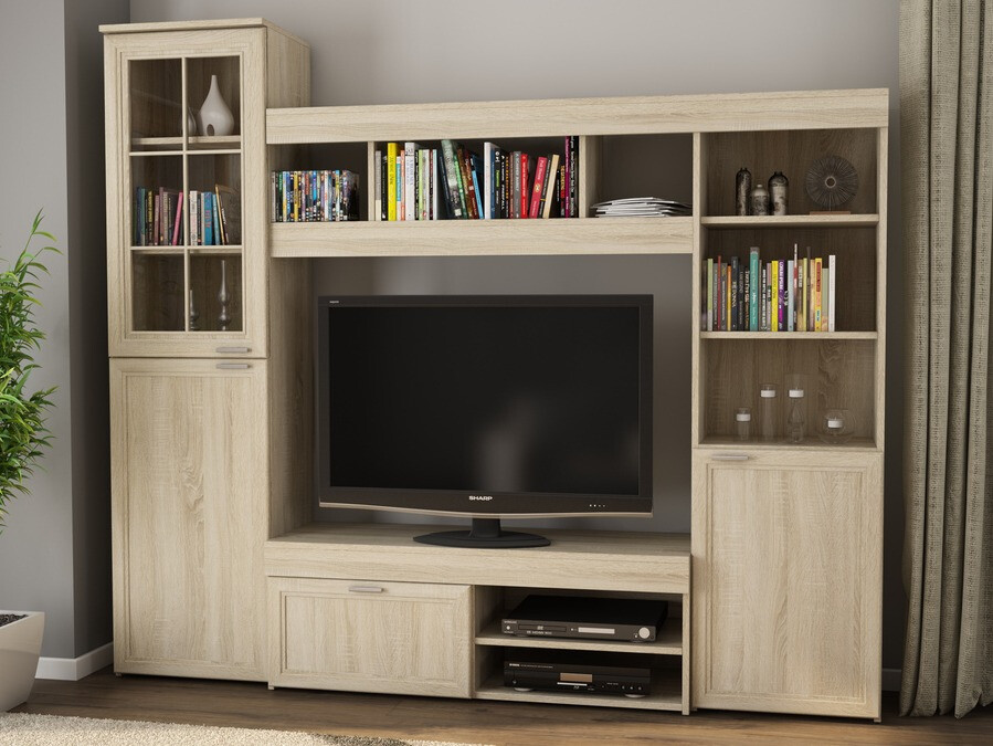 Wohnzimmer-Sets Lexington 125 (Sonoma Eichenholzoptik)