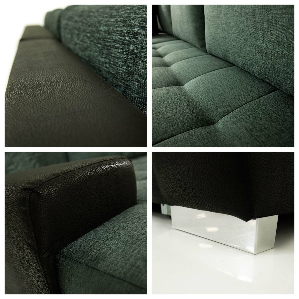 Ecksofa Comfivo 251 (Venus Velvet 2916 + Miu 2059)