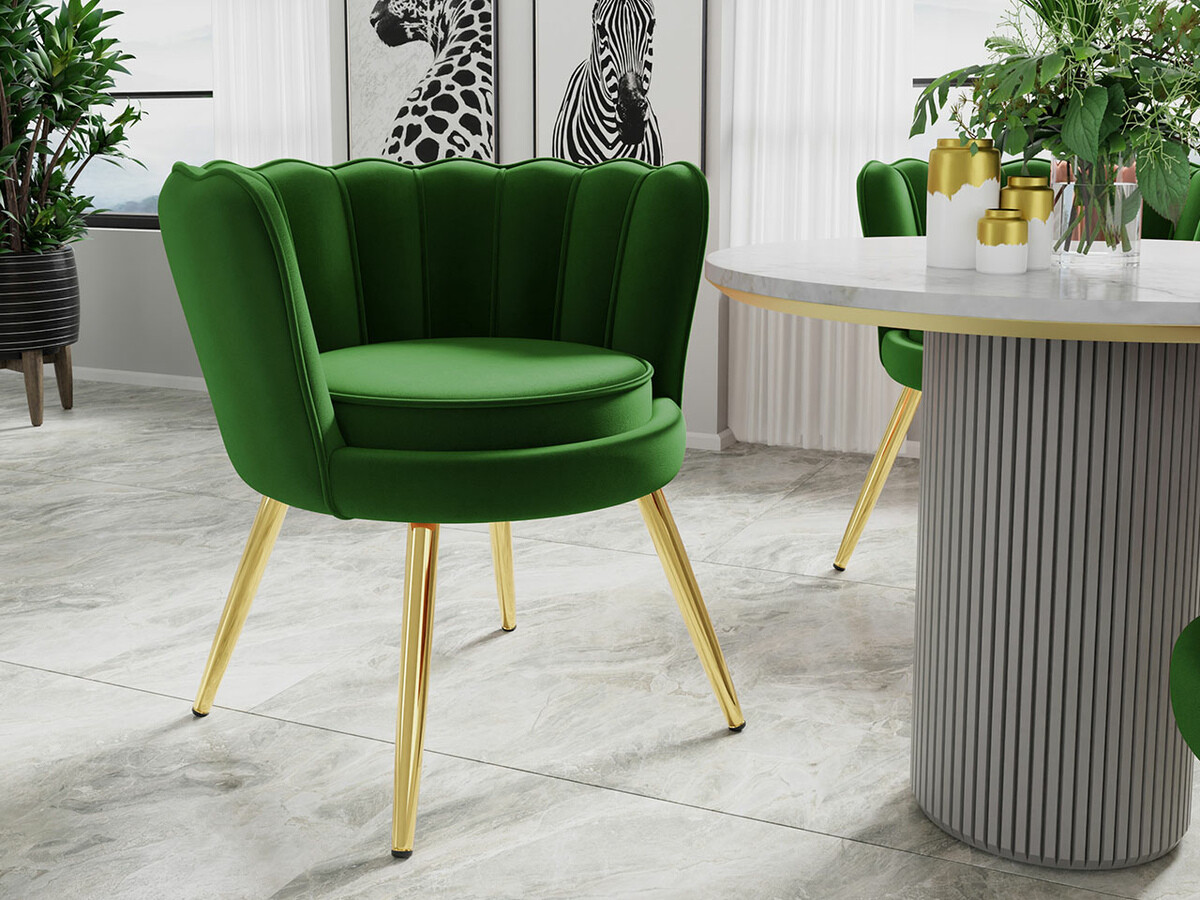Sessel Comfivo Univae (Grün + Gold)