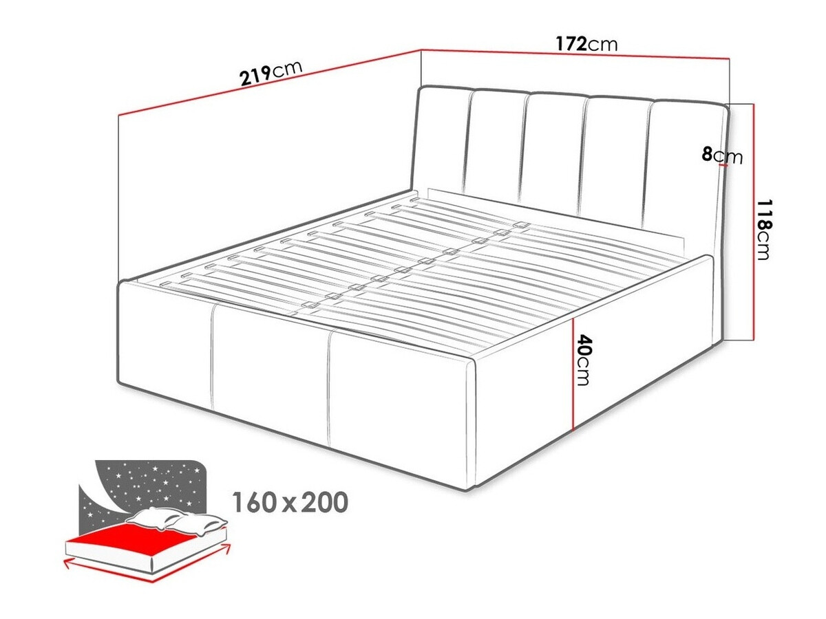 Bett ComfiDream Lumora (Fresh 01)