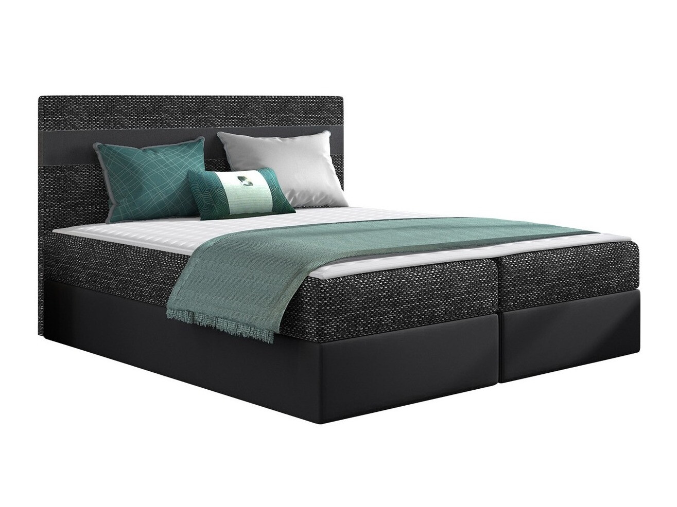 Boxspringbett Memphis 101 (Lawa 06 + Soft 011)
