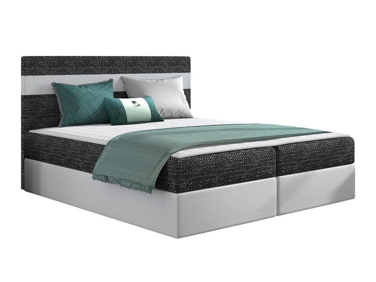 Boxspringbett Memphis 101 (Lawa 06 + Soft 017)