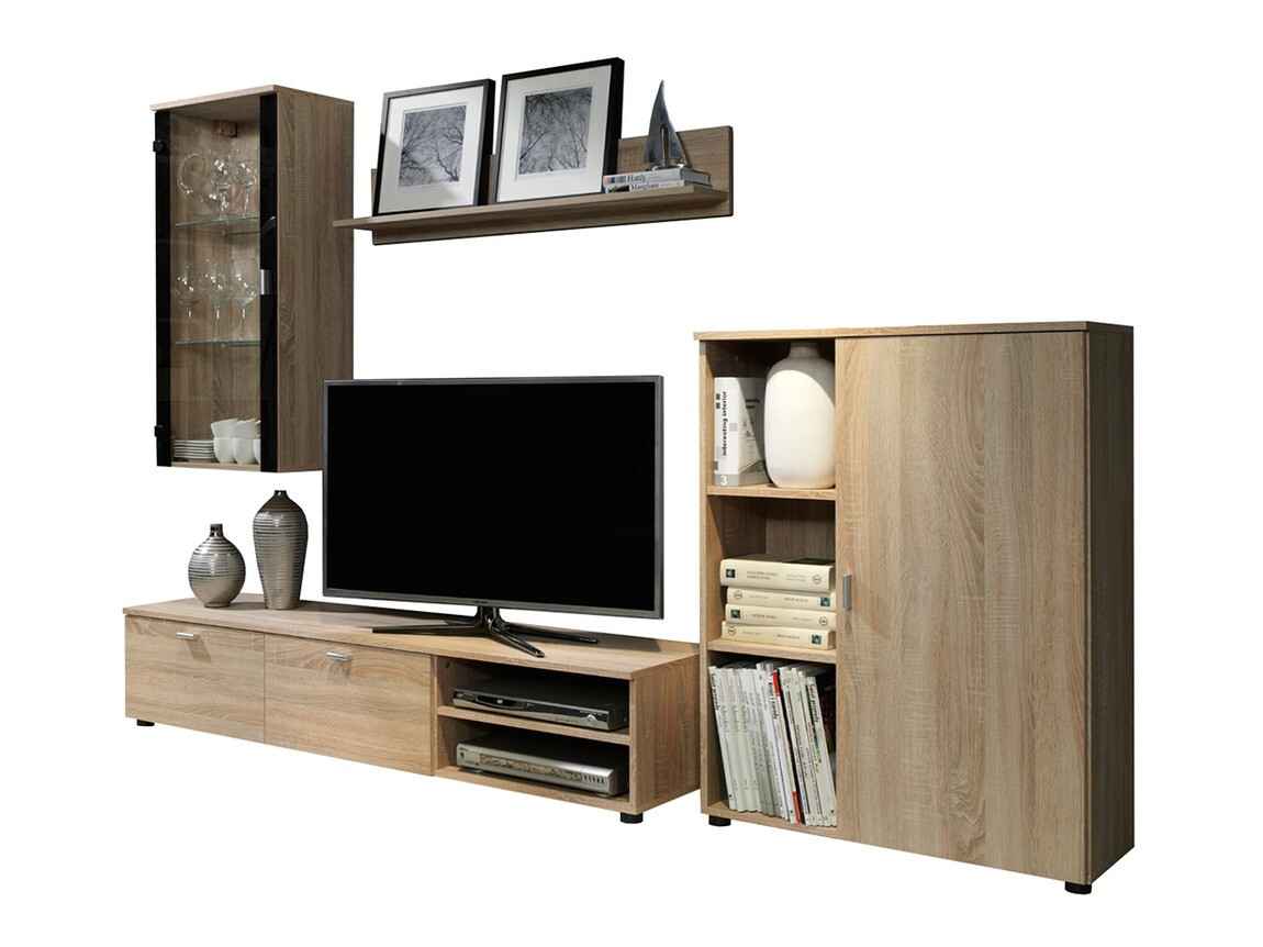 Wohnzimmer-Sets Toledo 100 (Sonoma Eichenholzoptik)