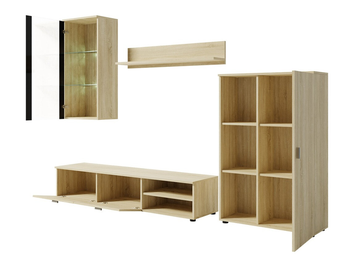 Wohnzimmer-Sets Toledo 100 (Sonoma Eichenholzoptik)