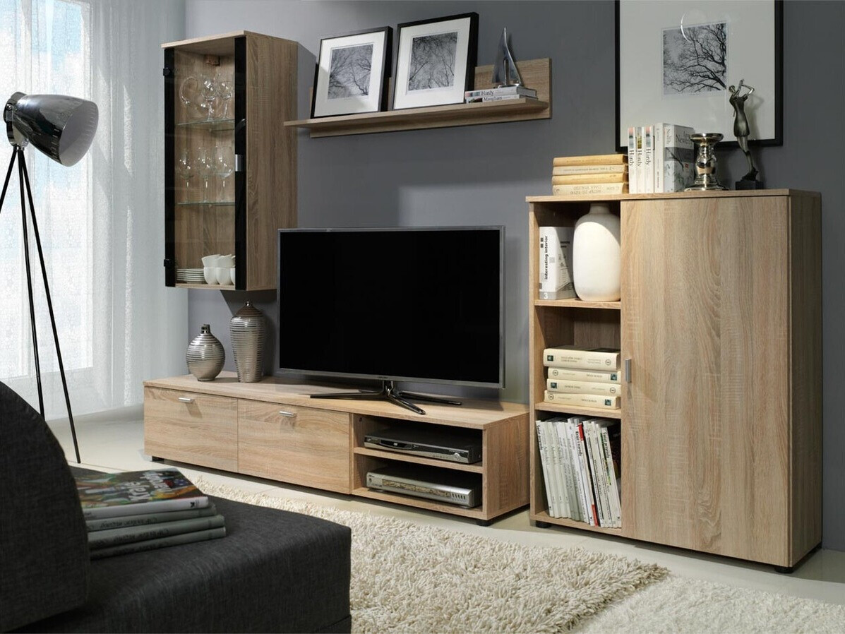 Wohnzimmer-Sets Toledo 100 (Sonoma Eichenholzoptik)