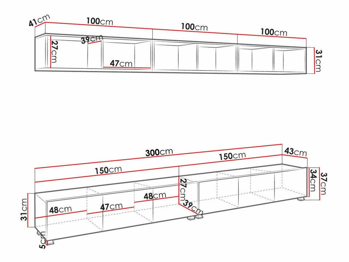 Wohnzimmer-Sets Tivdalu 153 (Weiß + Weiß glänzend + Goldene Eichenholzoptik)