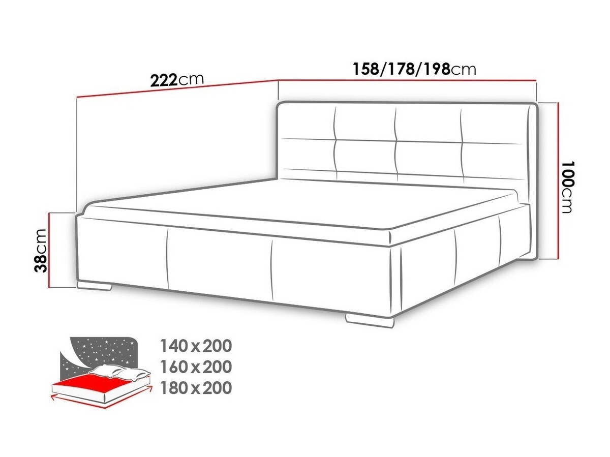Bett Baltimore 108 (Soft 011)