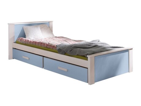 Bett Henderson 116 (Weiß + Blau)
