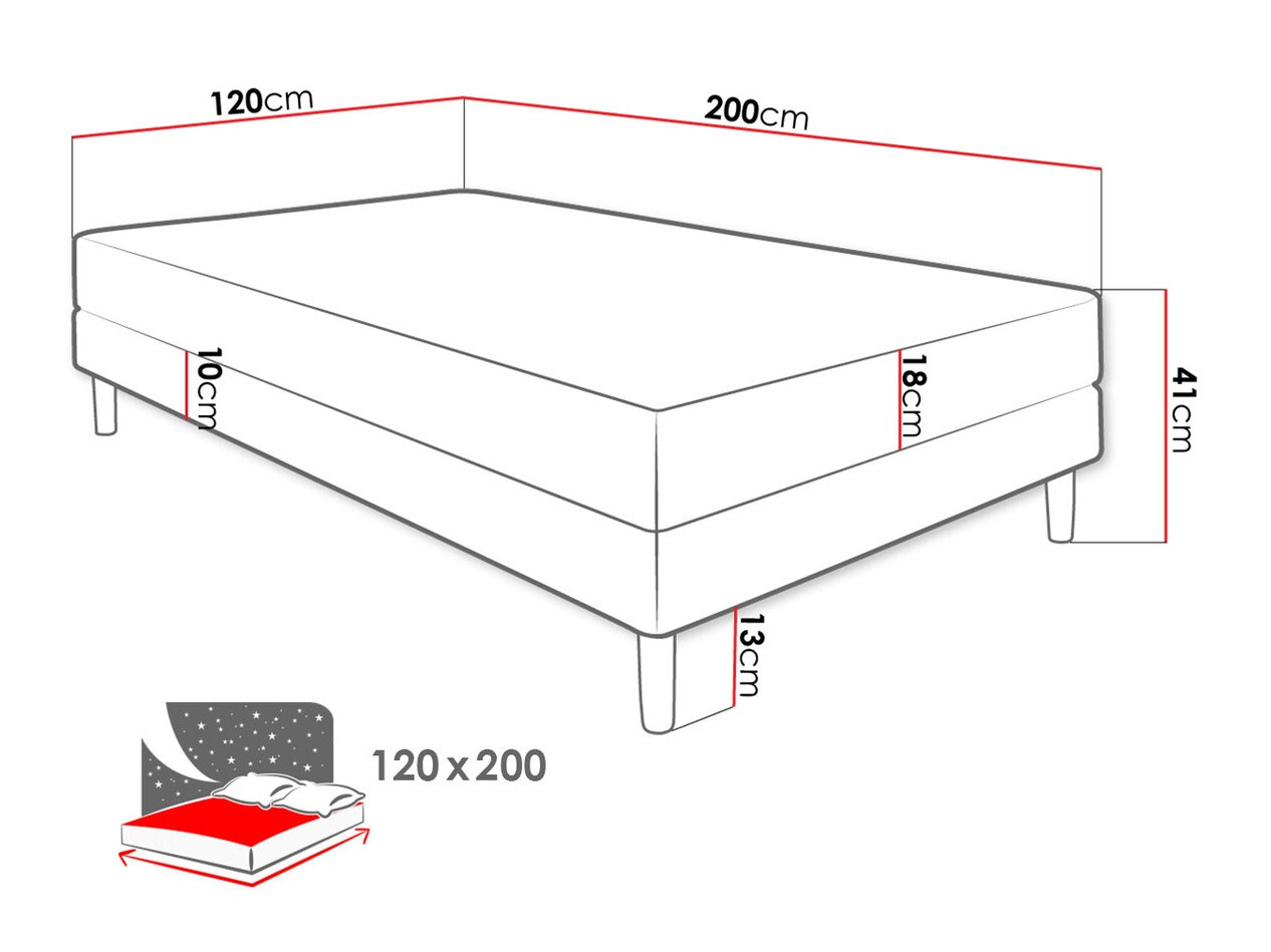 Bett Memphis 126 (Rico 01)