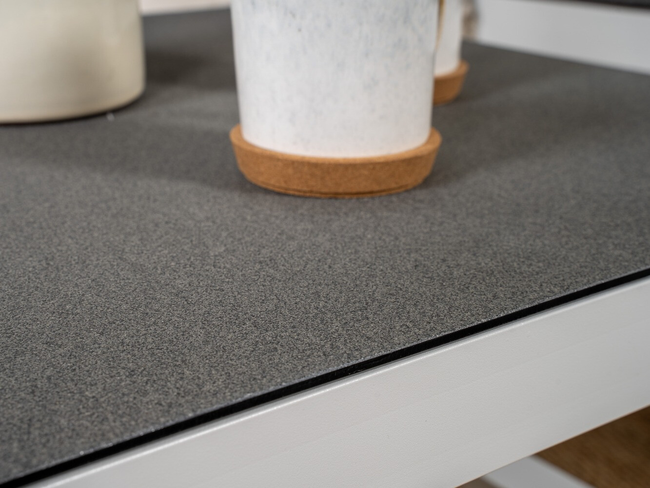 Gartenmöbel-Set Dallas 773 (Weiß + Grau)