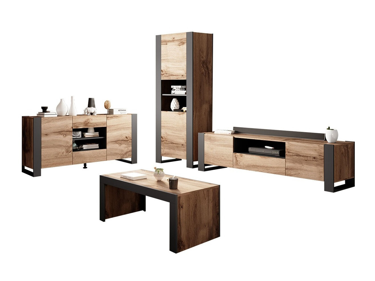 Wohnzimmer-Sets Nolvoi 105