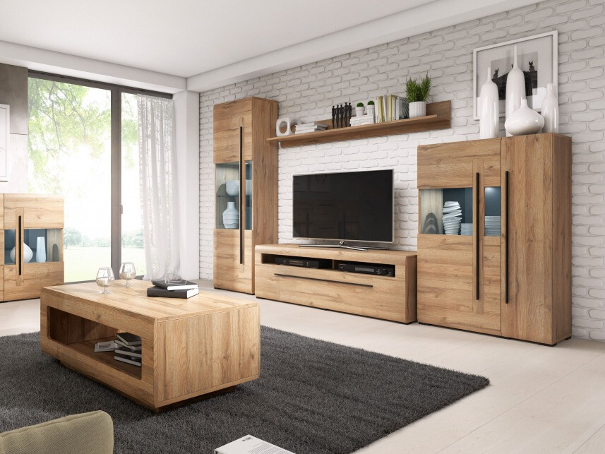 TV-Möbel Ophsalu 103 (Grandson Eichenholzoptik)