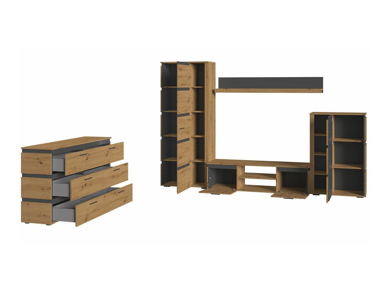 Wohnzimmer-Sets Tucson 125