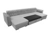 Chesterfield ecksofa Comfivo 255 (Magic Velvet 2225 + Senegal 823)